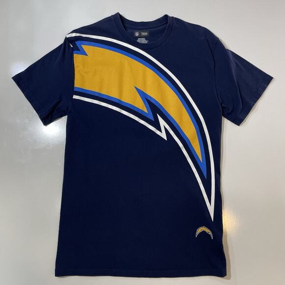 Classic NFL San Diego/LA Chargers Navy Blue Graphic T-Shirt Mens Large Football - Picture 1 of 6